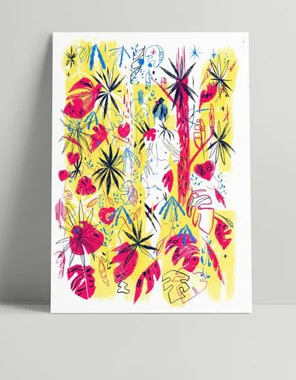 Ella - Lámina de Pedro Perles